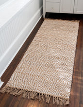 Load image into Gallery viewer, Assam Braided Jute Rug in Natural/Ivory