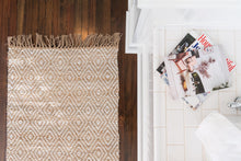 Load image into Gallery viewer, Assam Braided Jute Rug in Natural/Ivory