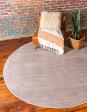 Load image into Gallery viewer, Madison Avenue Uptown Rug in Light Brown by Jill Zarin