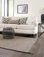 Load image into Gallery viewer, Chunky Jute Rug in Gray | Large Area Rug | Modern, Natural Rug