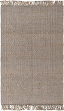 Load image into Gallery viewer, Chunky Jute Rug in Gray | Large Area Rug | Modern, Natural Rug