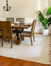 Load image into Gallery viewer, Chunky Jute Rug in Ivory | Large Area Rug | Modern, Natural Rug