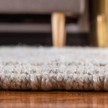 Load image into Gallery viewer, Chunky Jute Rug in Ivory | Large Area Rug | Modern, Natural Rug