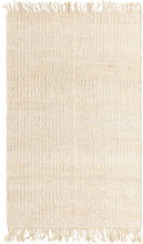 Load image into Gallery viewer, Chunky Jute Rug in Ivory | Large Area Rug | Modern, Natural Rug