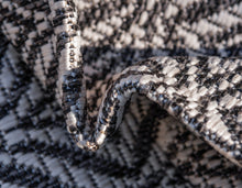 Load image into Gallery viewer, Outdoor Deco Trellis Rug in Charcoal