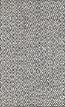 Load image into Gallery viewer, Outdoor Deco Trellis Rug in Charcoal