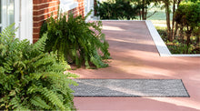Load image into Gallery viewer, Outdoor Deco Trellis Rug in Charcoal