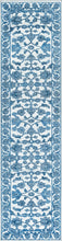Load image into Gallery viewer, Floral Boston Rug in Ivory/Blue