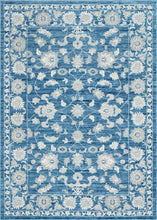 Load image into Gallery viewer, Floral Boston Rug in Blue