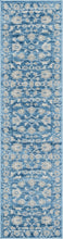 Load image into Gallery viewer, Floral Boston Rug in Blue