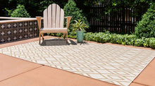 Load image into Gallery viewer, Turks and Caicos Outdoor Rug in Beige by Jill Zarin