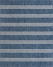 Load image into Gallery viewer, Anguilla Outdoor Rug in Blue by Jill Zarin
