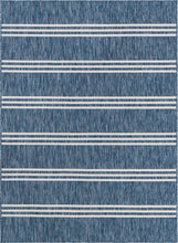 Load image into Gallery viewer, Anguilla Outdoor Rug in Blue by Jill Zarin