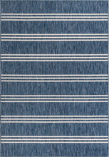 Load image into Gallery viewer, Anguilla Outdoor Rug in Blue by Jill Zarin