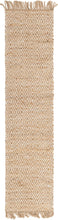 Load image into Gallery viewer, Assam Braided Jute Rug in Natural/Ivory