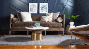 Chunky Jute Rug in Gray | Large Area Rug | Modern, Natural Rug