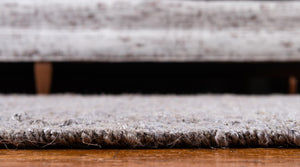 Chunky Jute Rug in Gray | Large Area Rug | Modern, Natural Rug