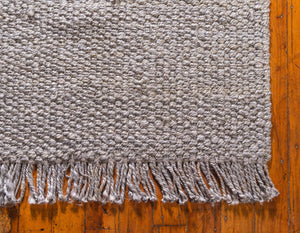 Chunky Jute Rug in Gray | Large Area Rug | Modern, Natural Rug