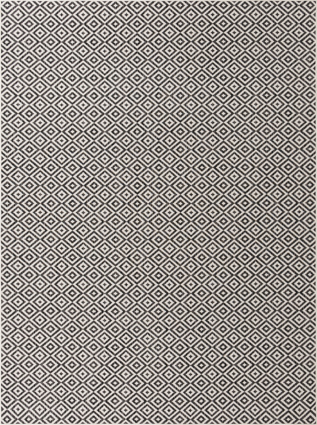 Costa Rica Outdoor Rug in Charcoal by Jill Zarin