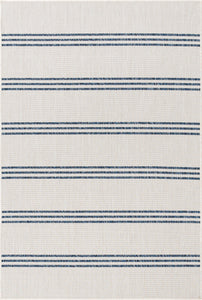 Anguilla Outdoor Rug in Ivory by Jill Zarin