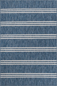 Anguilla Outdoor Rug in Blue by Jill Zarin